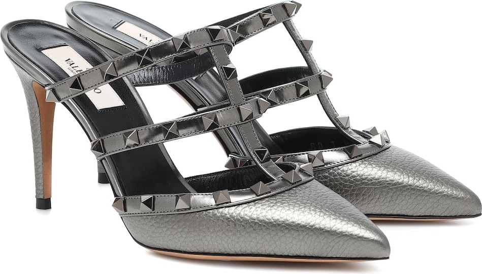 Valentino Valentino Garavani Rockstud leather mules
