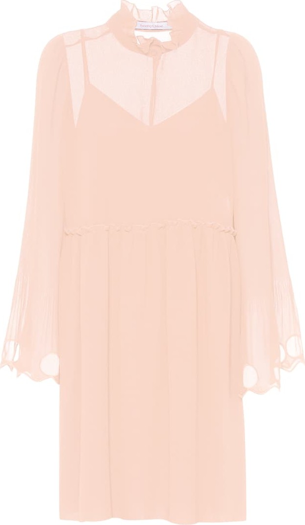 See By Chloé Ruffled georgette dress