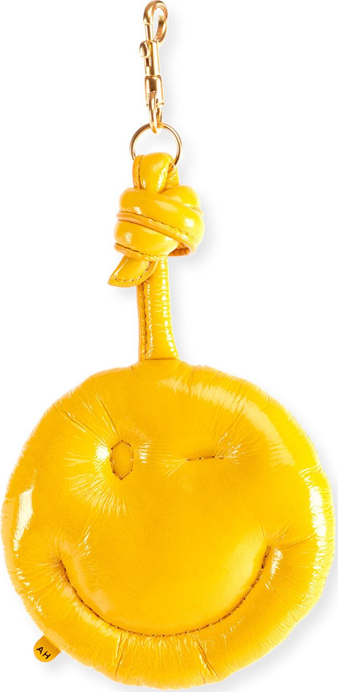 Anya Hindmarch Leather Chubby Wink Charm