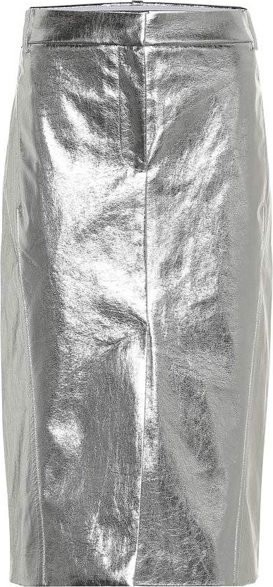 Tibi Faux leather skirt