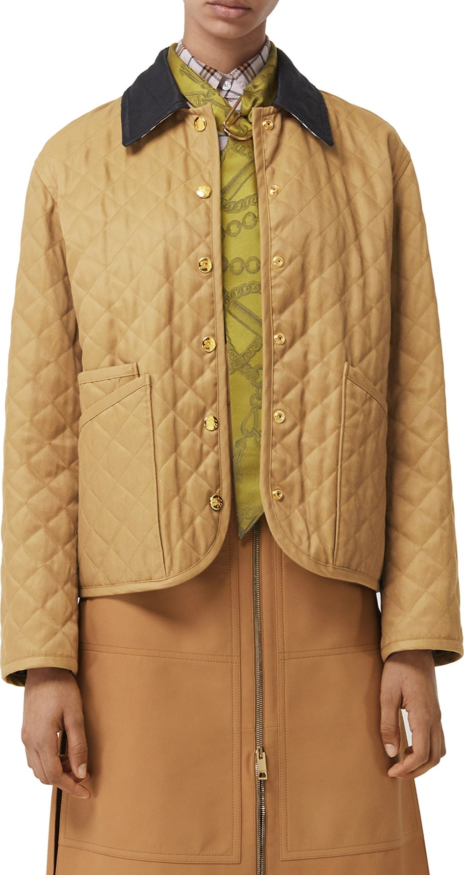 Burberry London England Dranefeld Quilted Jacket