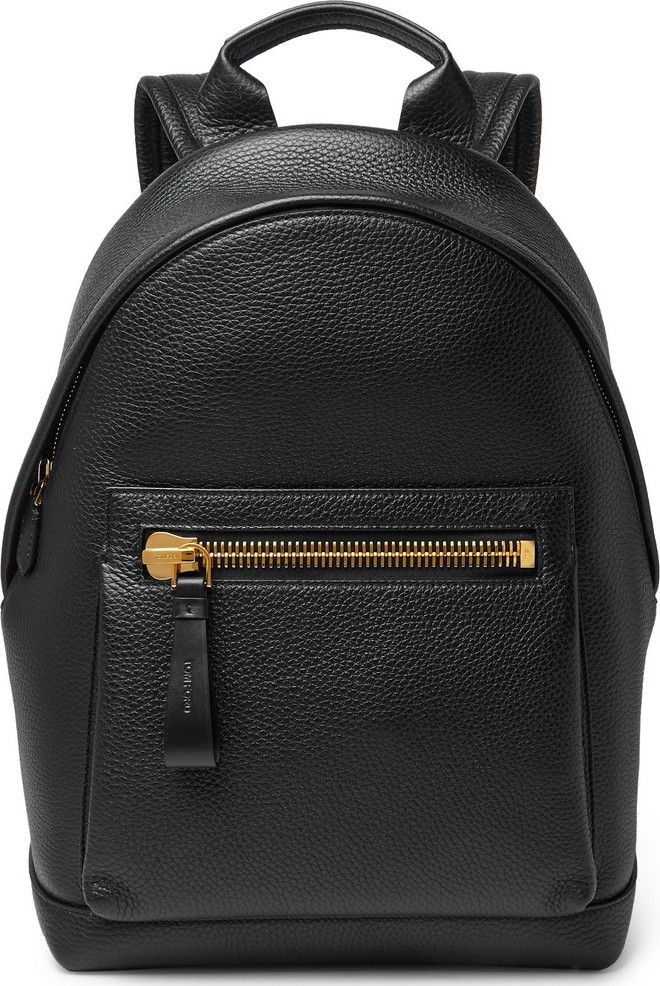 TOM FORD Full-Grain Leather Backpack