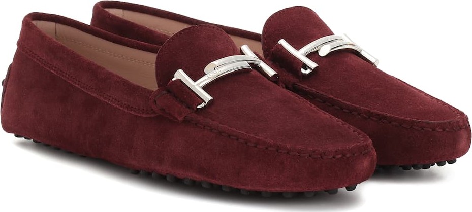 Tod's Gommino suede loafers