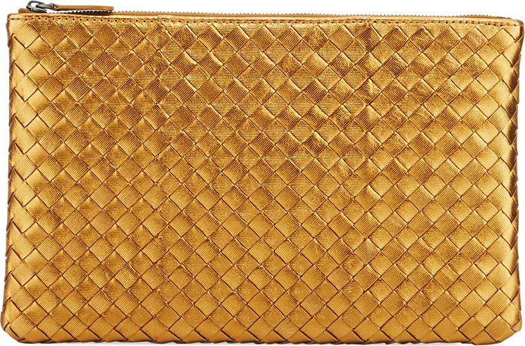 Bottega Veneta Extra Large Flat Cosmetics Bag