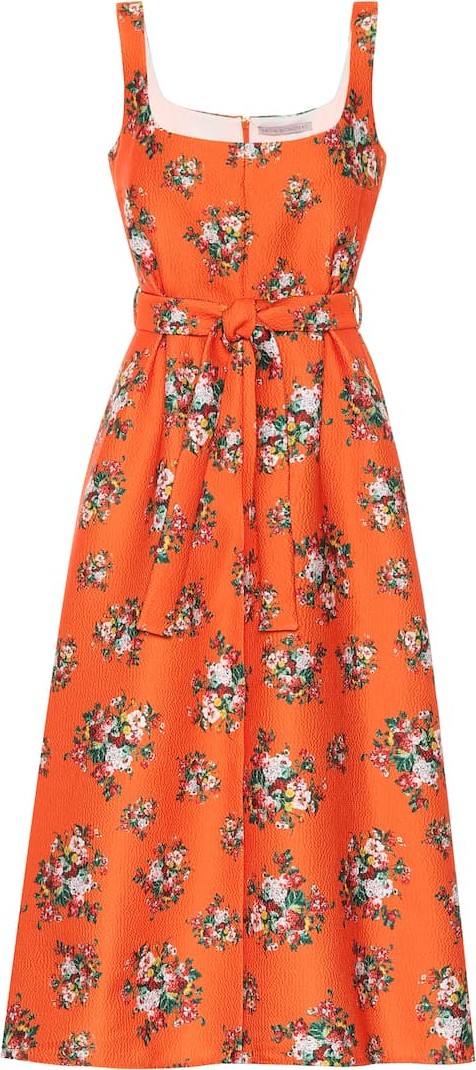 Emilia Wickstead Shaina floral midi dress