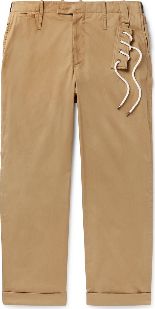 Craig Green Wide-Leg Cotton-Blend Twill Trousers