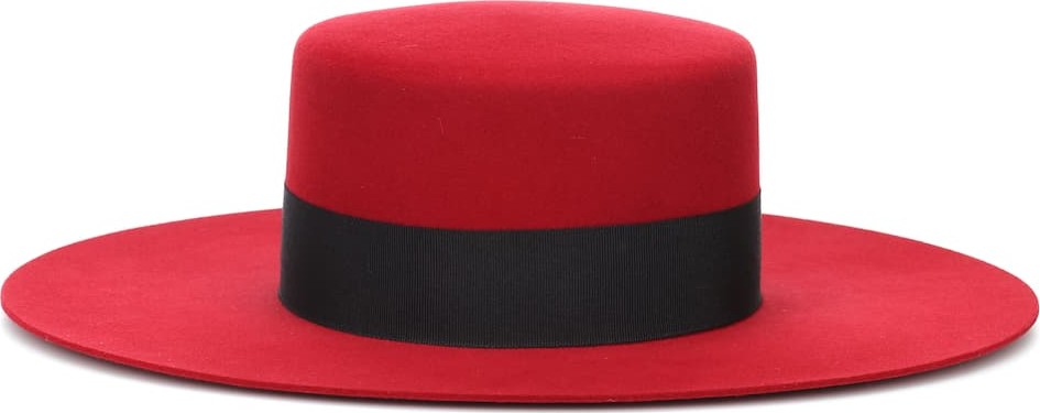Saint Laurent Felt hat