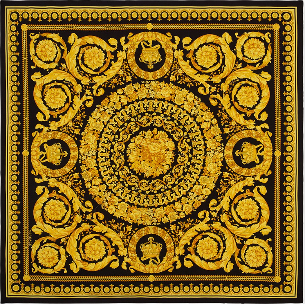 Versace Collection Baroque Heritage Silk Scarf