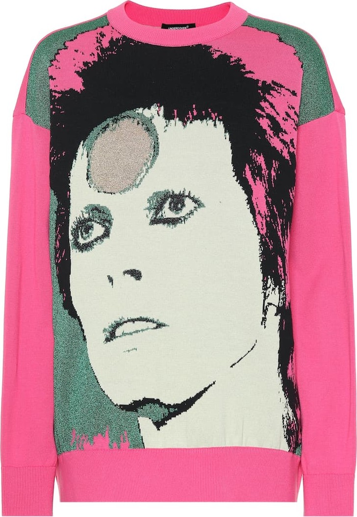 Undercover David Bowie cotton-blend sweater