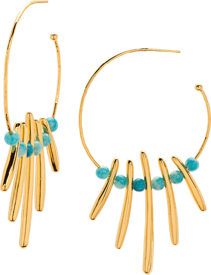 Gorjana Makena Profile Hoop Earrings