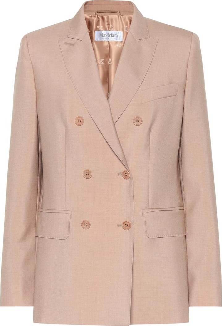 Max Mara Daniel mohair and silk blazer