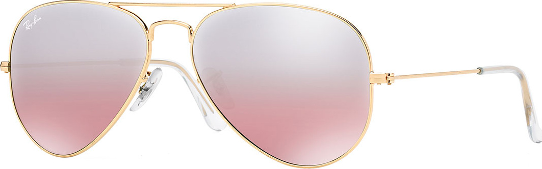 Ray Ban Mirrored Aviator Sunglasses