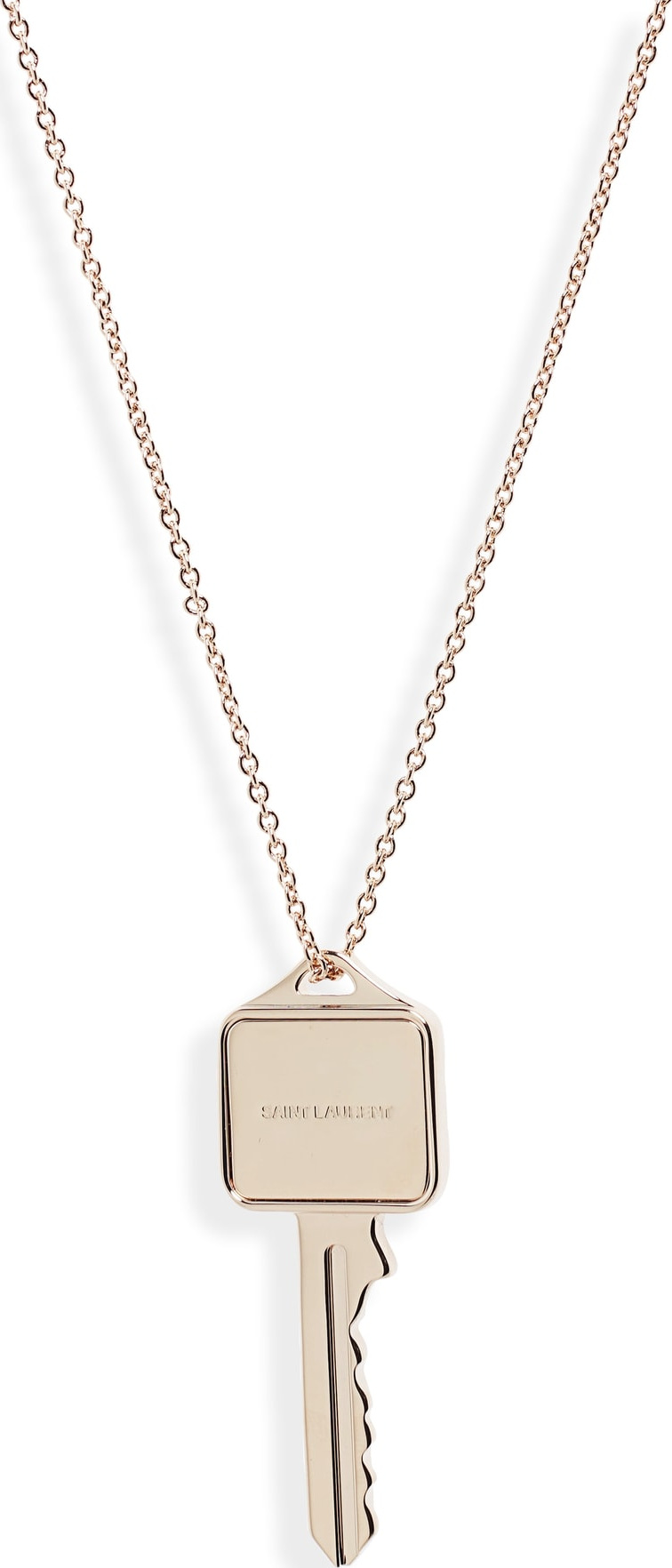 Saint Laurent Key Pendant Necklace