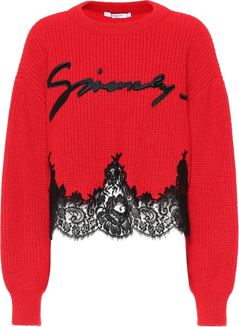 Givenchy Cotton and mohair-blend sweater