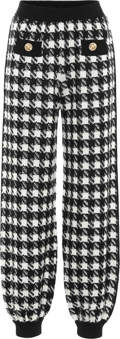 Gucci Cashmere and silk trackpants