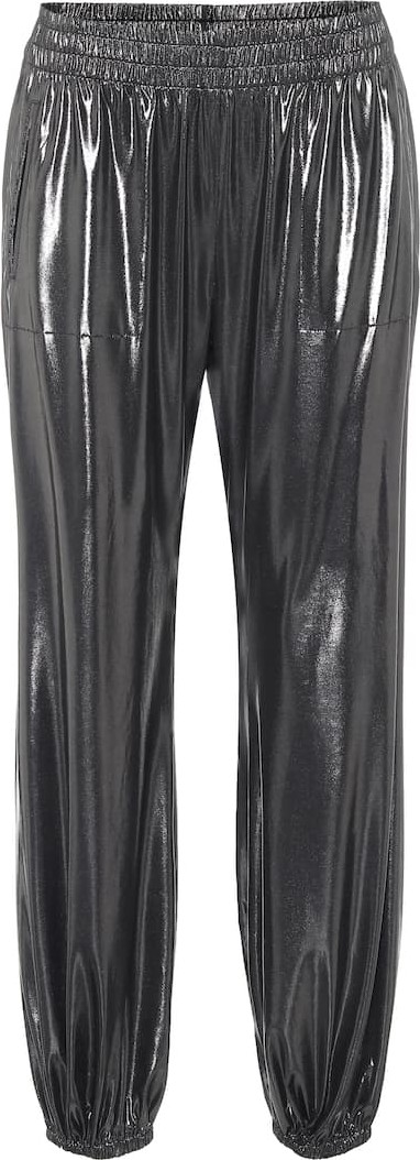 Norma Kamali Boyfriend Puff Jog trackpants