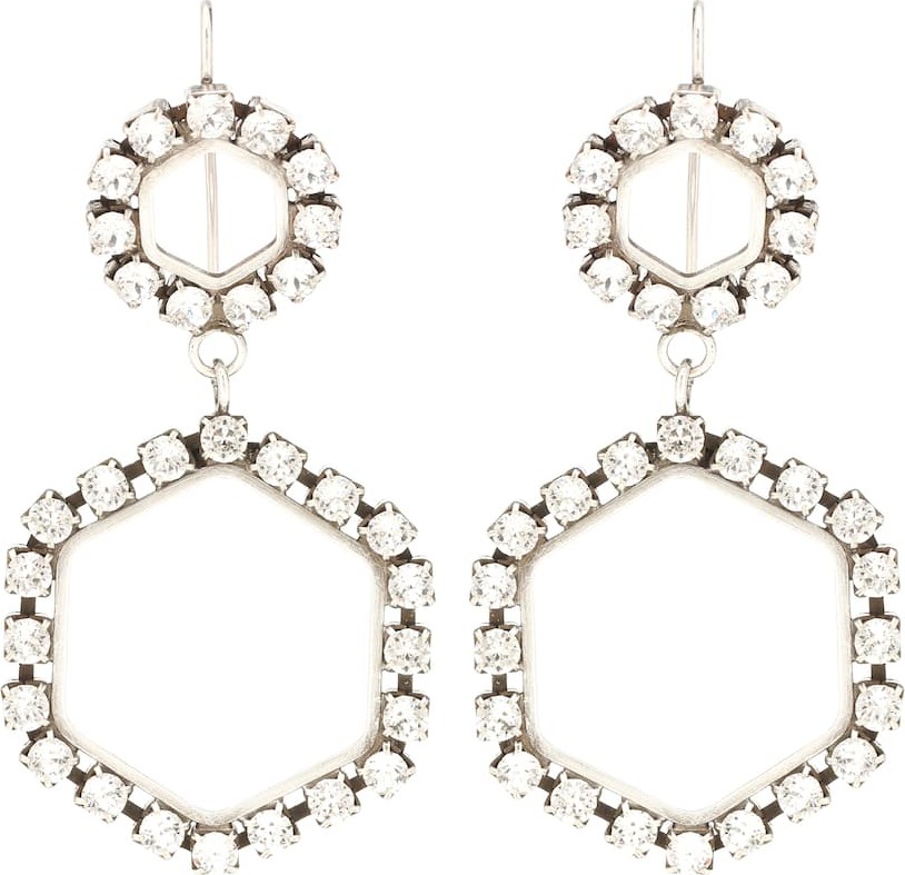Isabel Marant Crystal-embellished earrings