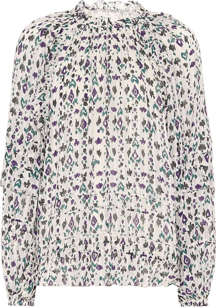 Isabel Marant Etoile Eyden printed blouse