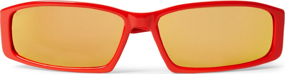 Balenciaga Rectangle-Frame Acetate Sunglasses