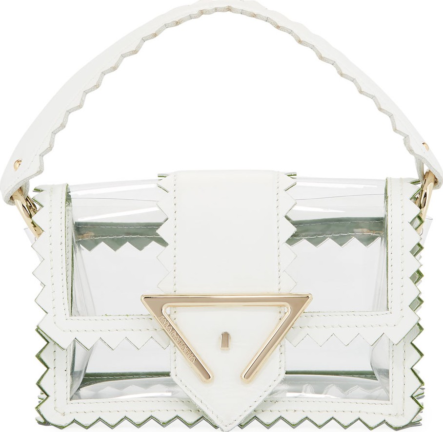 Sara Battaglia Helen Mini PVC Shoulder Bag