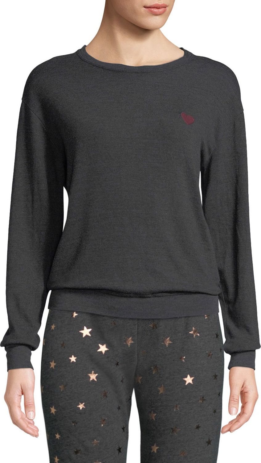 Spiritual Gangster Love Wins Graphic Crewneck Pullover Sweater