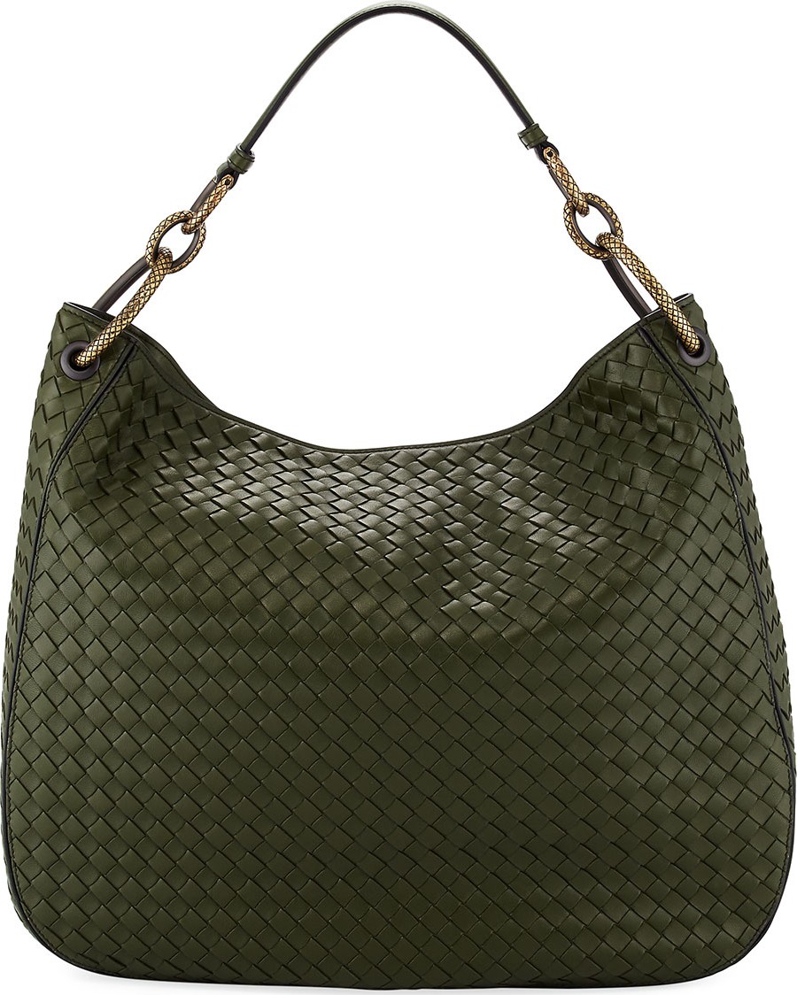Bottega Veneta Intrecciato Leather Shoulder Bag