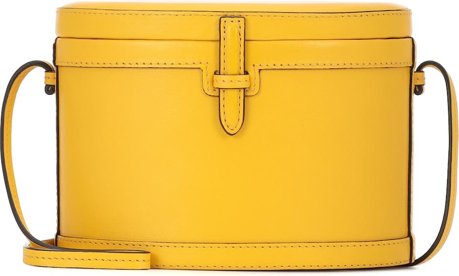 Hunting Season The Round Trunk leather shoulder bag