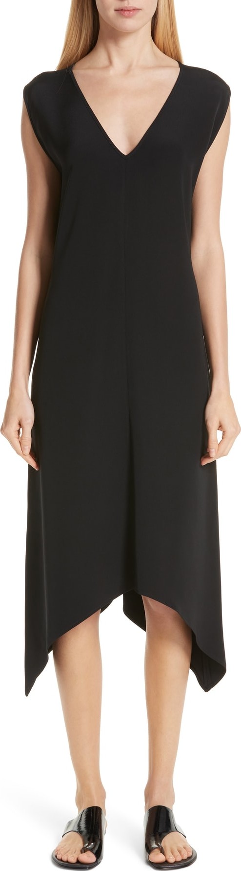 Zero + Maria Cornejo Silk Crepe Dress