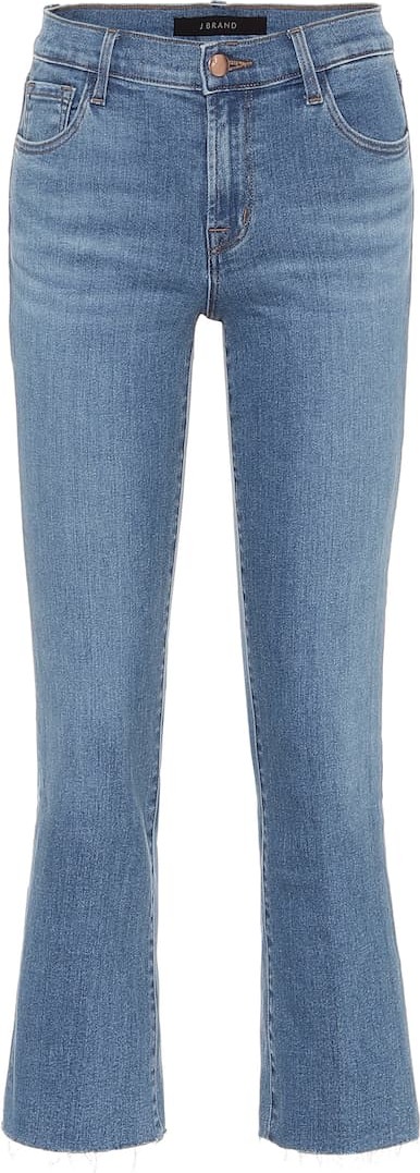 J BRAND Selena mid-rise boot cut jeans