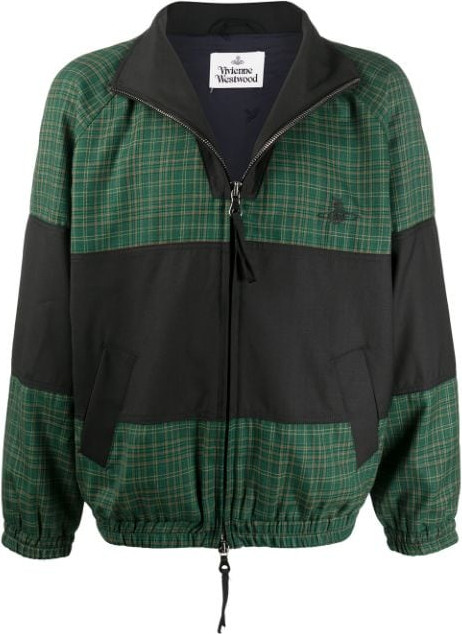 Vivienne Westwood - Check-print track windbreaker 