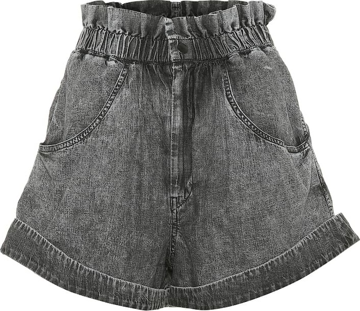 Isabel Marant Lucio high-rise denim shorts