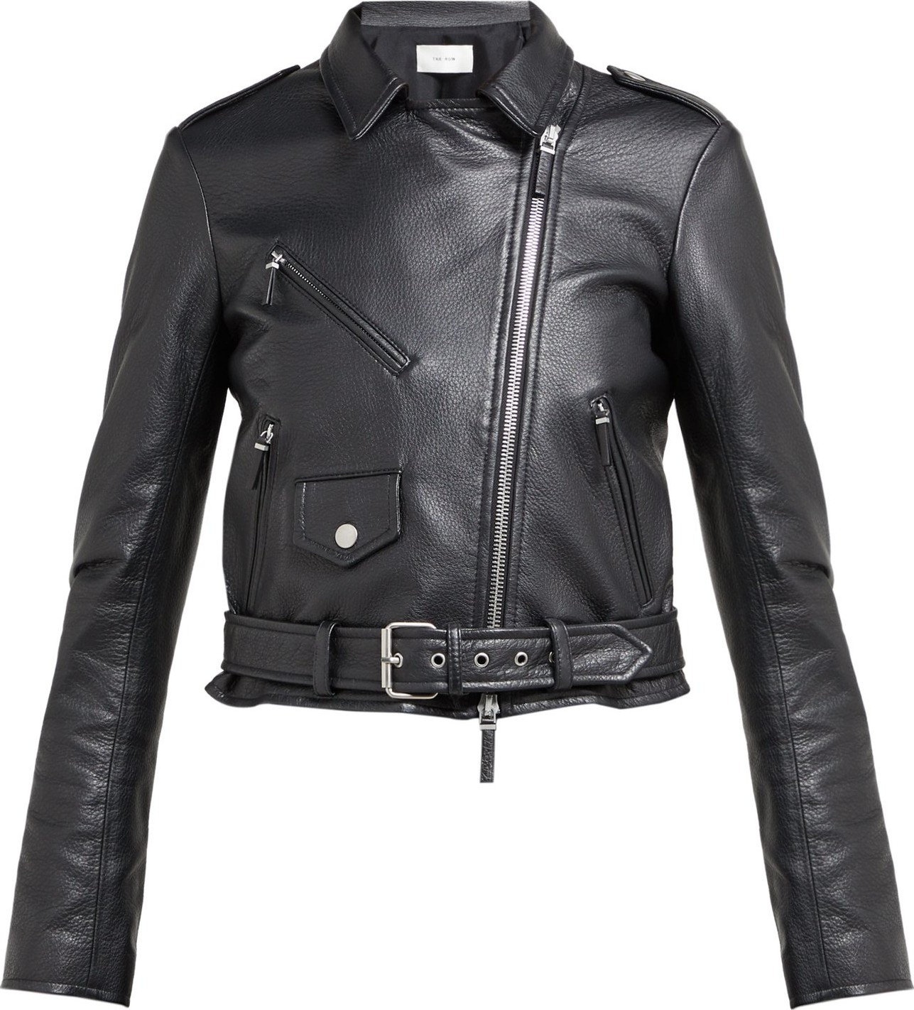 THE ROW Perlin leather jacket
