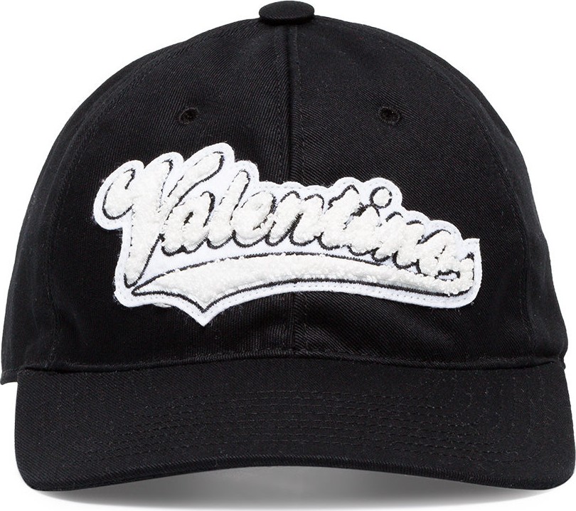 Valentino Black Rookie Varsity Logo Pool Cap