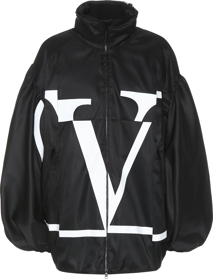 Valentino Go Logo technical jacket