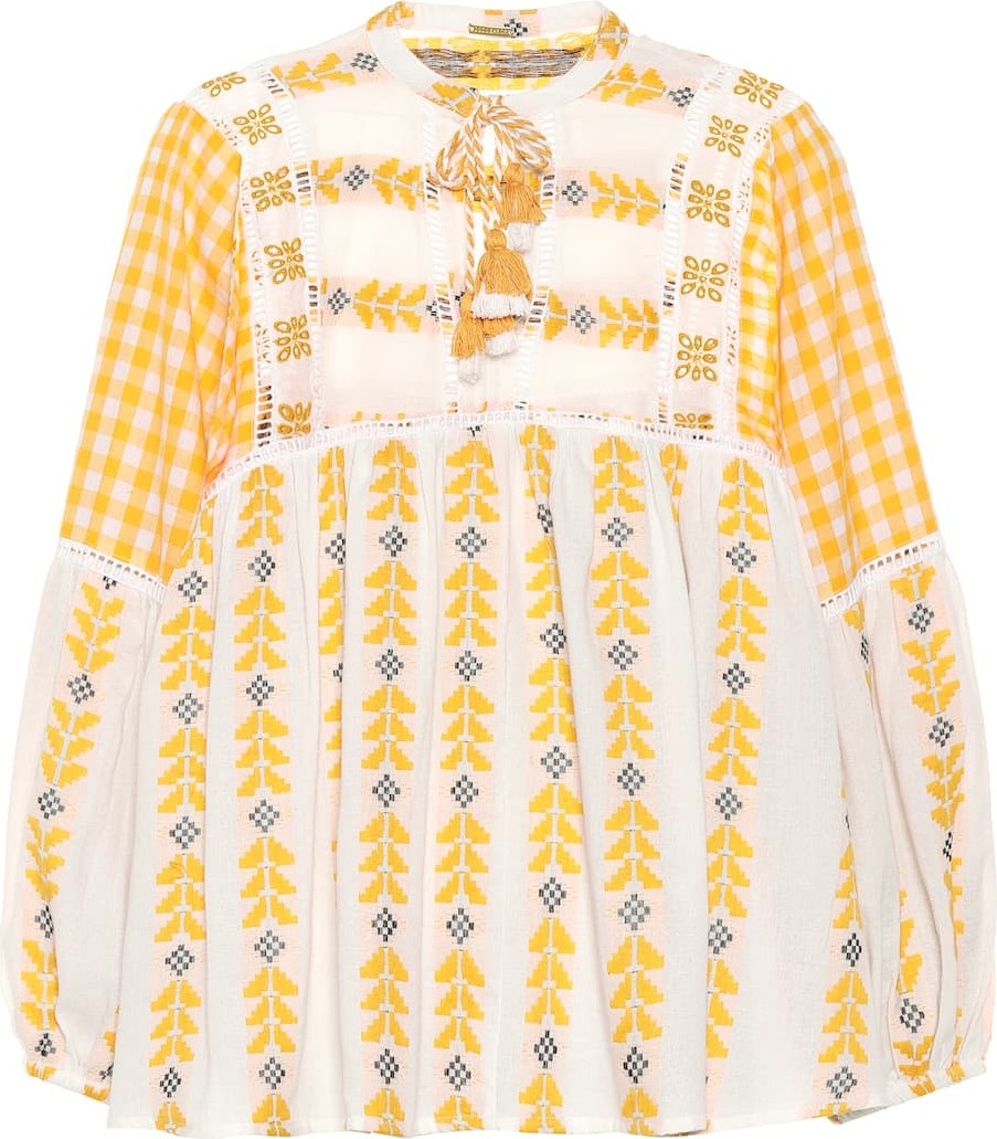 DODO BAR OR Embroidered cotton shirt