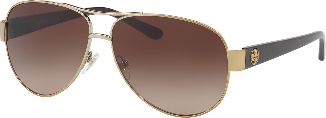 Tory Burch Gradient Aviator Sunglasses