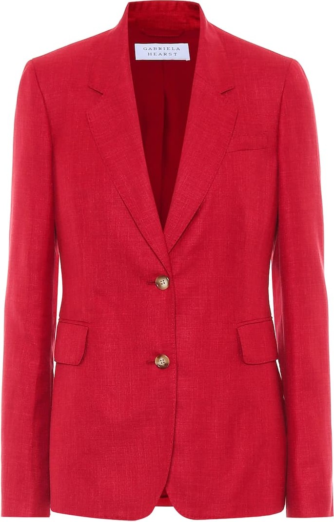 Gabriela Hearst Exclusive to Mytheresa – Sophie wool, silk and linen blazer