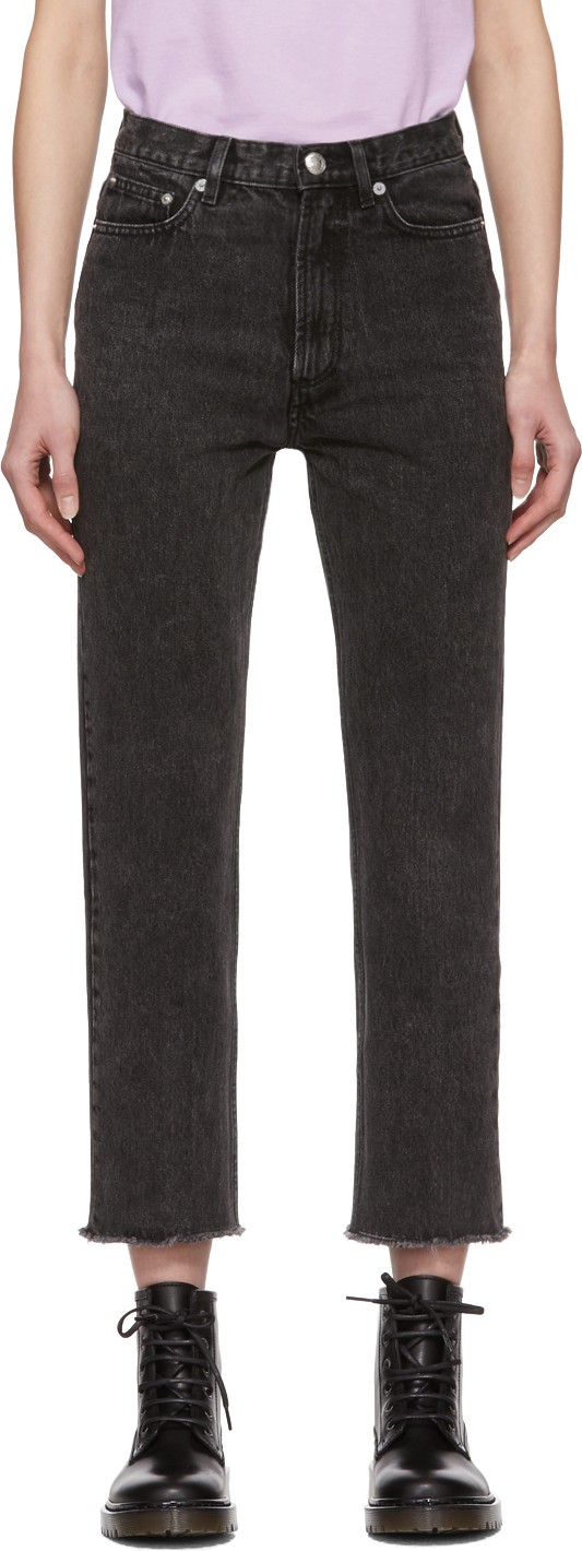 A.P.C. Black Rudie Jeans
