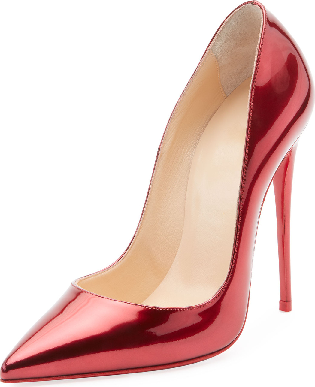 Christian Louboutin So Kate Patent Red Sole Pump