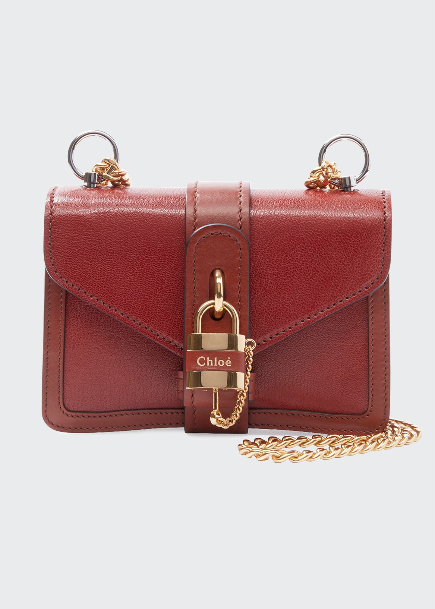 Chloe Aby Mini Leather Shoulder Bag