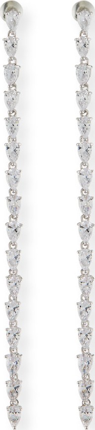 Fallon Marquis Crystal Linear Drop Earrings
