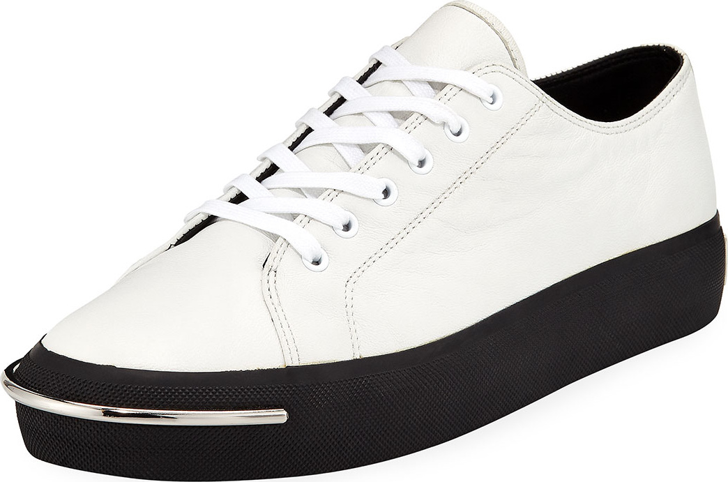 Alexander Wang Pia Bar-Toe Low-Top Sneakers