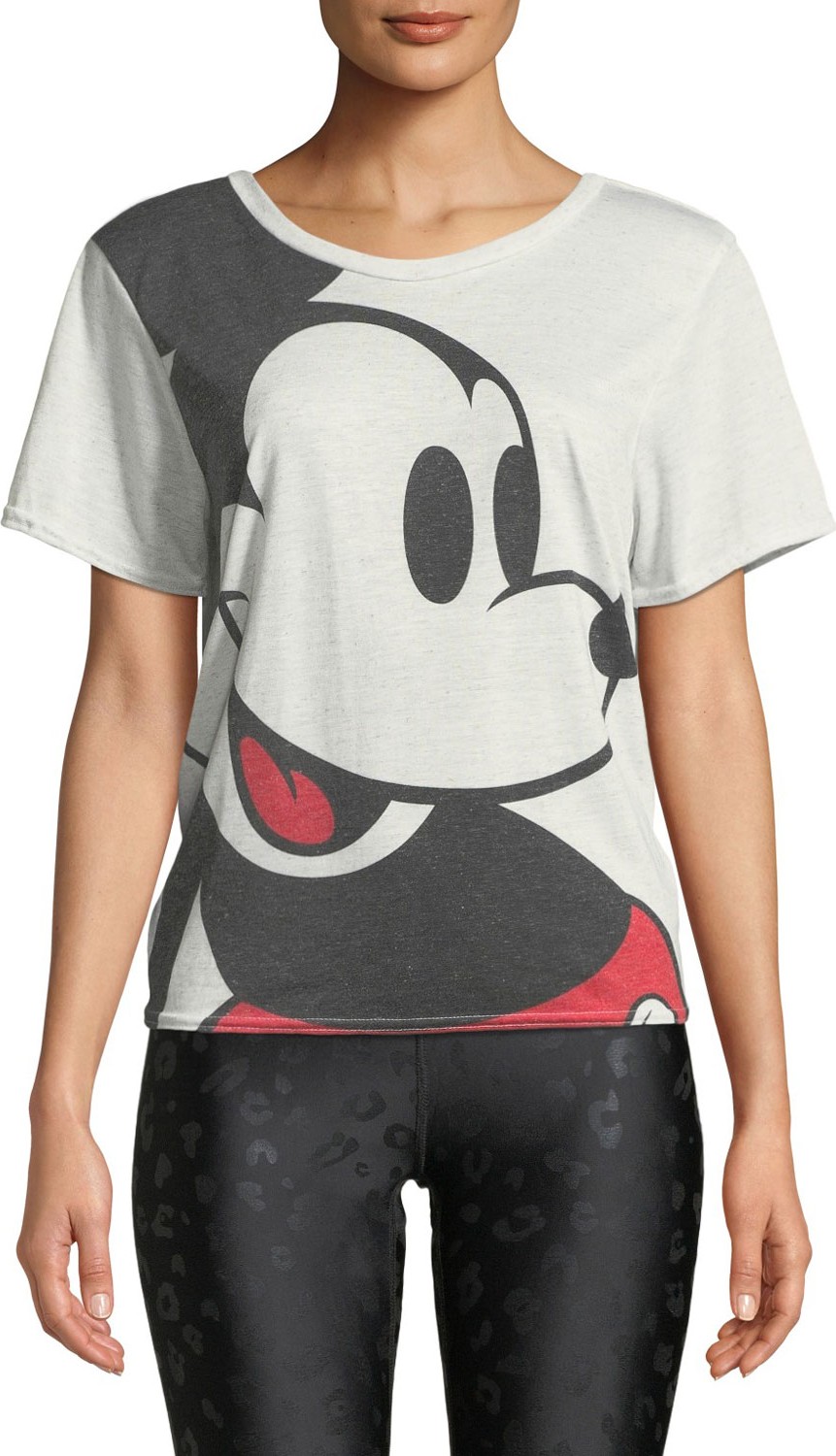 Terez Larger Than Life Mickey Mouse® Cross-Back Tee