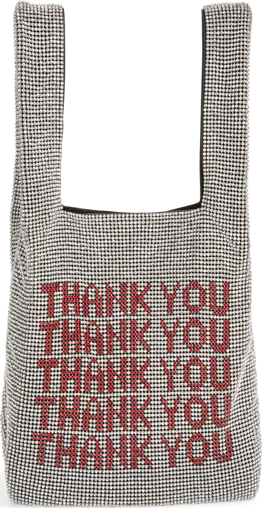 Alexander Wang Wanglock Thank You Crystal Embellished Shopper