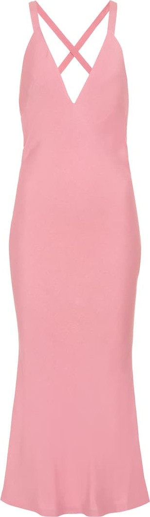 Haider Ackermann Crêpe midi dress