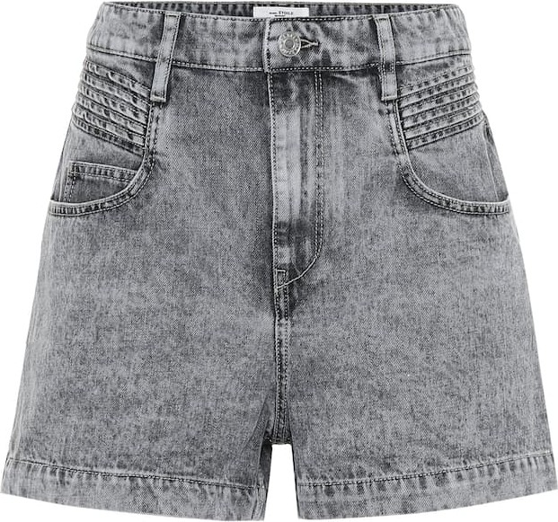 Isabel Marant Etoile Hiana high-rise denim shorts