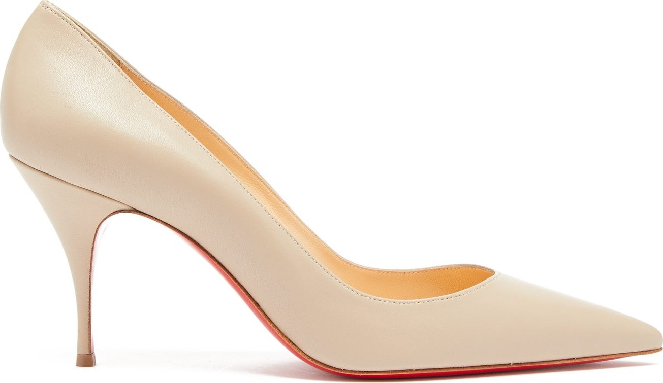 Christian Louboutin Clare 80 leather pumps