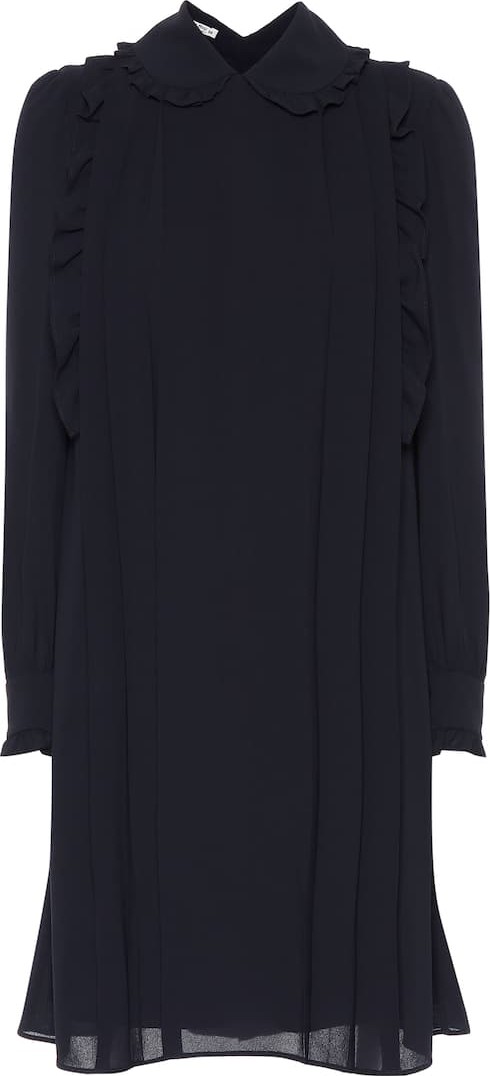 Miu Miu Crêpe minidress