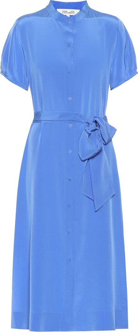 DIANE von FURSTENBERG Addilyn silk crêpe de chine dress