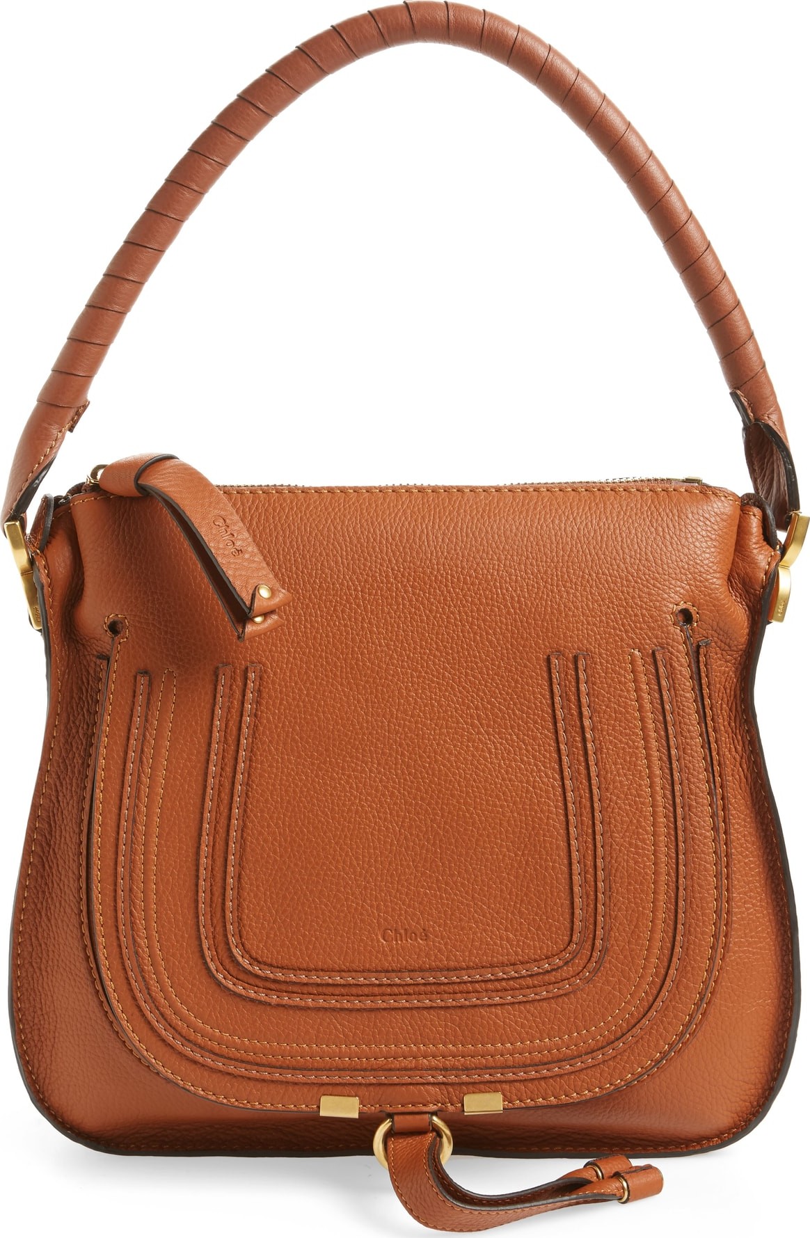 Chloe Medium Marcie Leather Satchel